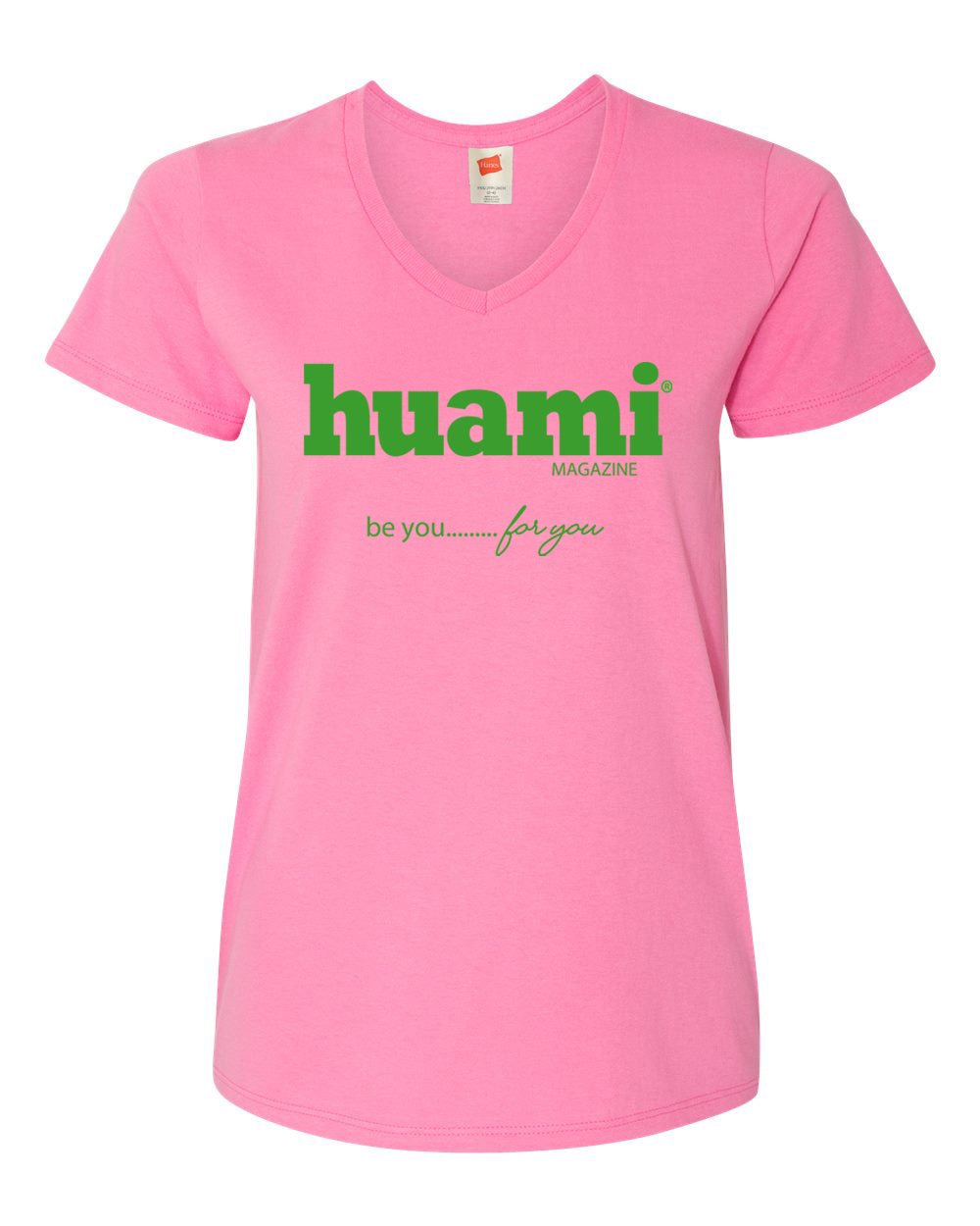 Ladies Pink and Green Short Sleeve (Be you)